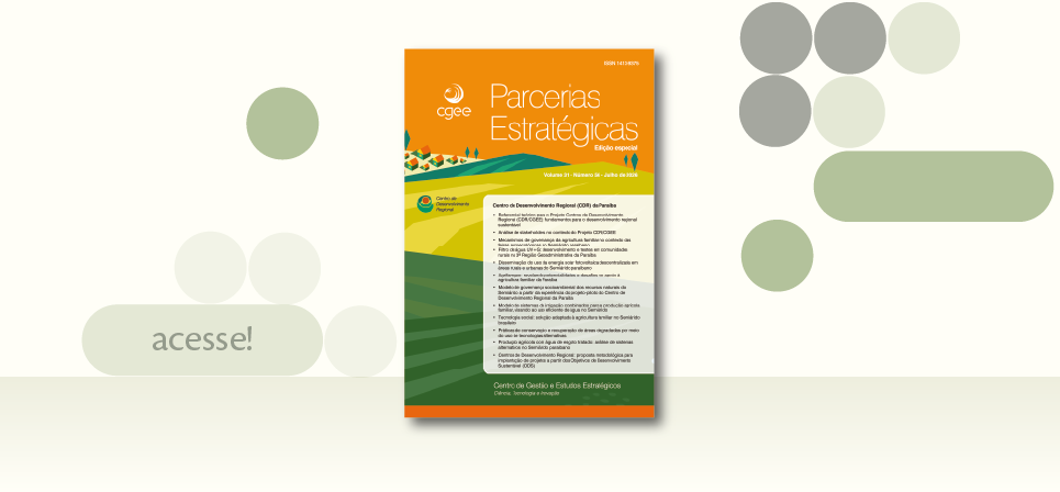 Revista Parcerias Estratégicas nº 56 | Edição Especial: Centro de Desenvolvimento Regional (CDR) da Paraíba