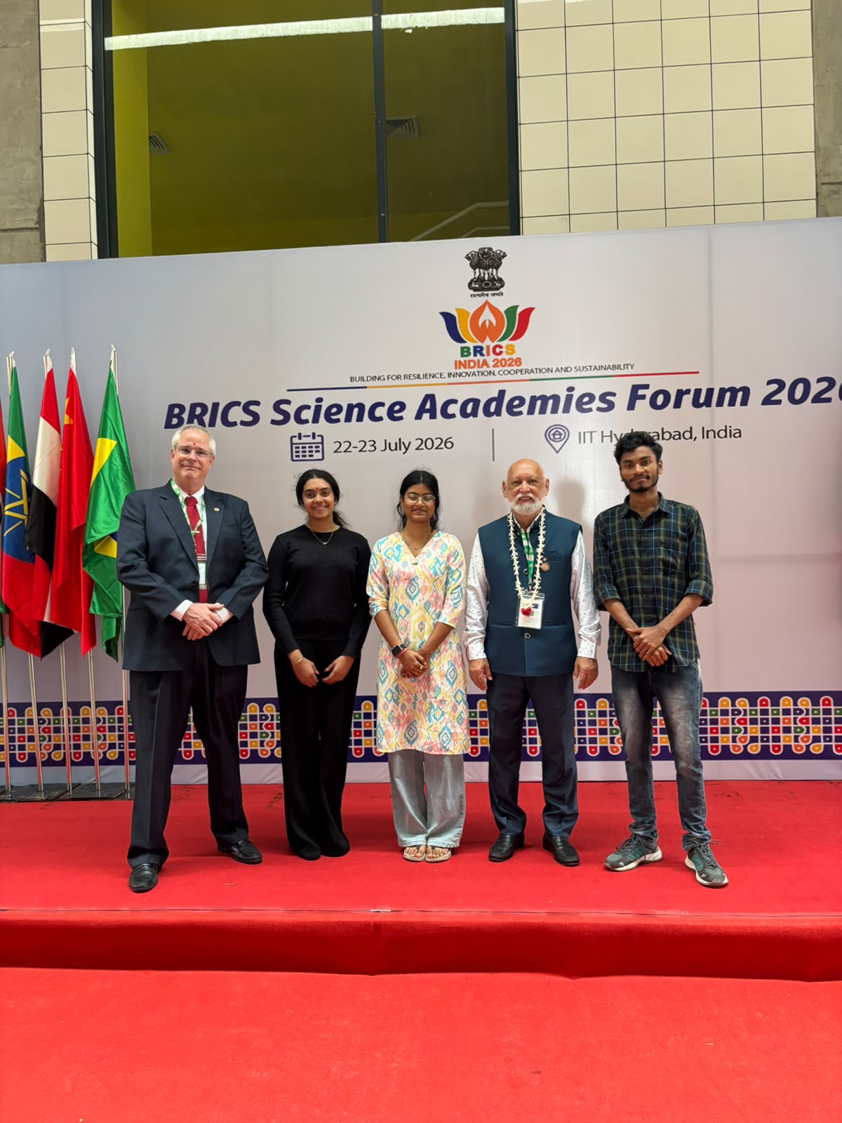 Vice-presidente regional da ABC representa o Brasil no Brics Science Academies Forum 2026
